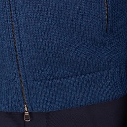 KANGRA giubbino merino extrafine ART. 5200 0902 BLU