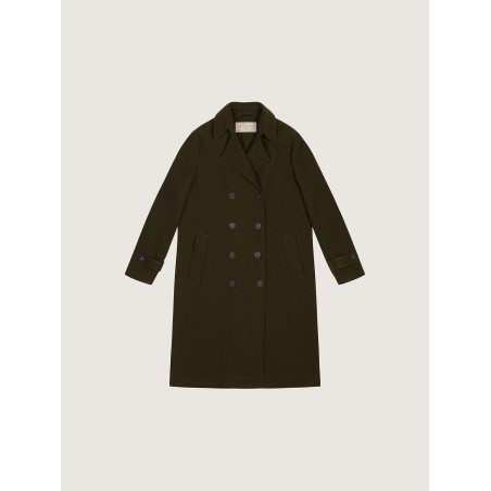 CIRCOLO 1901 Cappotto doppiopetto militare 100% lana vergine  Art. FD2557