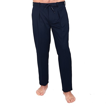 CIRCOLO 1901 pantaloni pence piquet art. cn3820 col. blu