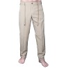 MYTHS pantaloni lino con laccio art. 23MW12L 80 col.sabbia