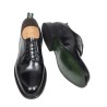 GREEN GEORGE Derby f.do cuoio nero ART. 3029 POLISHED NERO WASH