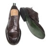 GREEN GEORGE Derby puntina, invecchiata f.do cuoio col. marrone  ART.6012 MAREMMA 432 WASH