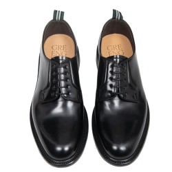 GREEN GEORGE Derby f.do cuoio nero ART. 3029 POLISHED NERO WASH