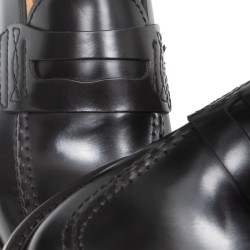 GREEN GEORGE Mocassino f.do  cuoio marrone ART.7054 POLISHED 97 WASH