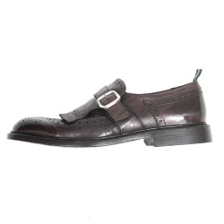 GREEN GEORGE Mocassino shangai marrone ART.7002 MAREMMA 432 WASH