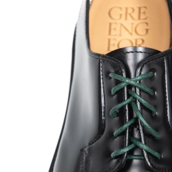 GREEN GEORGE scarpa allacciata pelle toro  ART. 2022  POLISHED 00 NERO