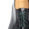 GREEN GEORGE scarpa allacciata pelle toro  ART. 2022  POLISHED 00 NERO
