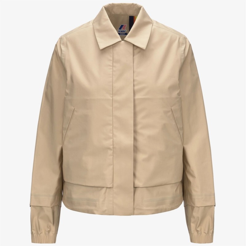 K-WAY ISARTY 3L POPLIN ART. K7132SW COL. BEIGE ROPE