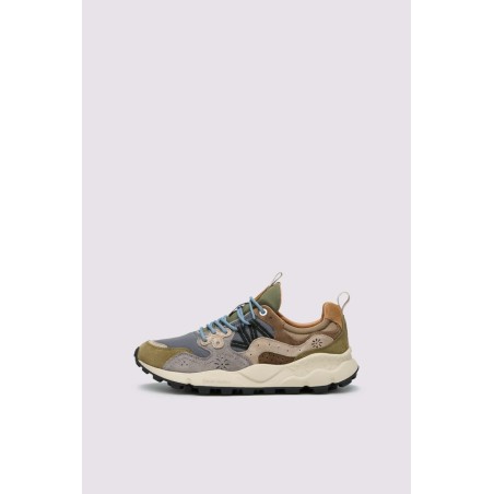 FLOWER MOUNTAIN Yamano 3. MILITARY-GREY-LIGHT-BROWN ART. 2017816/1F84