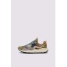 FLOWER MOUNTAIN Yamano 3. MILITARY-GREY-LIGHT-BROWN ART. 2017816/1F84