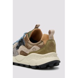 FLOWER MOUNTAIN Yamano 3. MILITARY-GREY-LIGHT-BROWN ART. 2017816/1F84