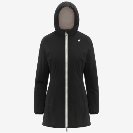 KWAY denise st warm double black/beige art.K6128UW col.BLACK PURE/BEIGE CACHEMIRE