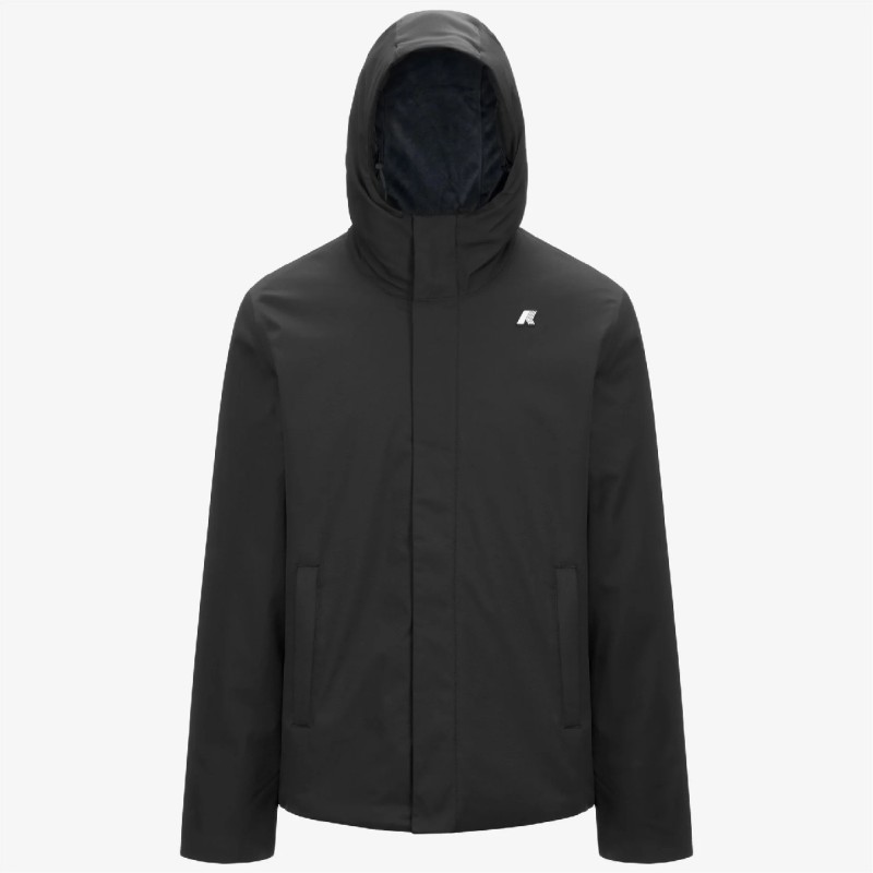   K-WAY Jacko Twill Marmotta  ART. K8133DW COL.AL8 BLACK PURE