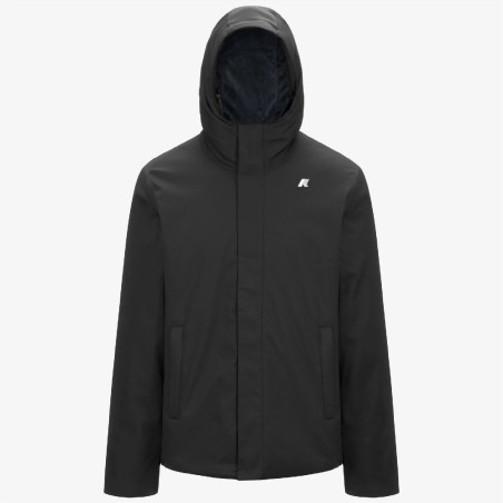   K-WAY Jacko Twill Marmotta  ART. K8133DW COL.AL8 BLACK PURE