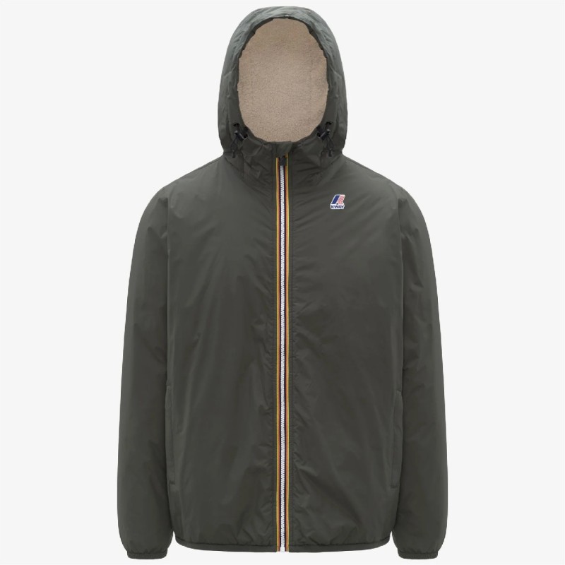   K-WAY LE VRAI 4.0 CLAUDE  ORSETTO ART. K21515W  COL.WMR GREEN