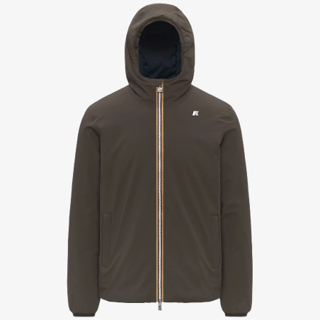 k-way jack st warm double ART. K6128VW COL. BLACK OLIVE