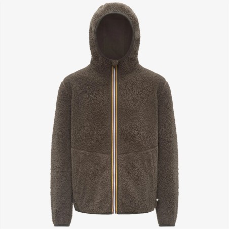 Pile KWAY Jack Sherpa K3132NWcol. black olive combo  b38