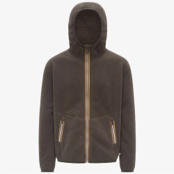 Pile KWAY Jack Sherpa K3132NWcol. black olive combo