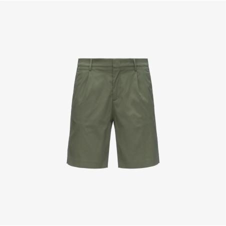 K-WAY BERMUDA SEVERE TWILL TECH ART. K6133PW COL.V 15 GREEN LICHEN