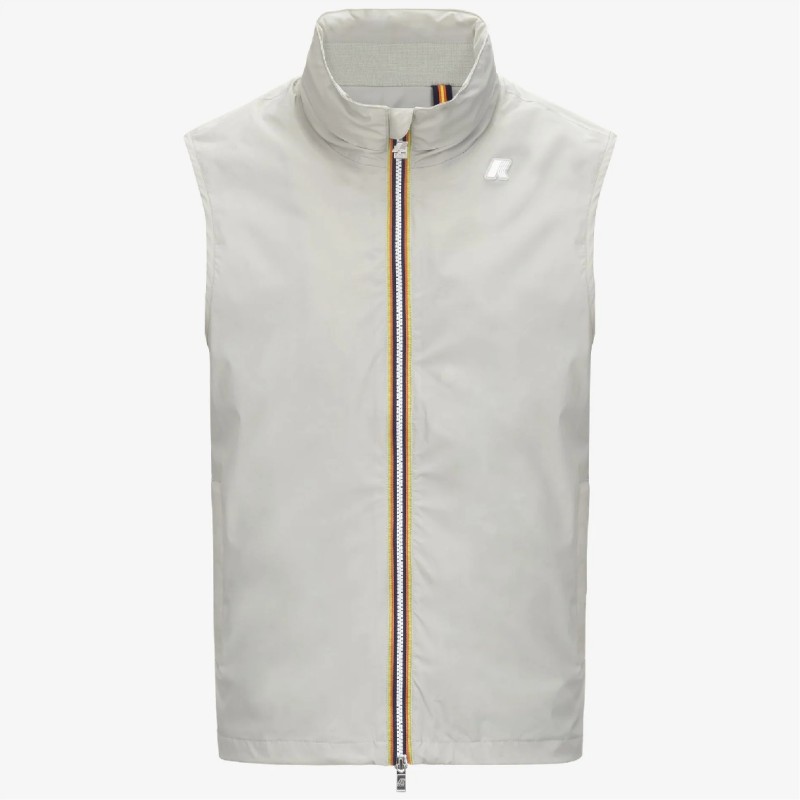 K-WAY GILET VALEN NYLON STRTCH JERSEY ART. K3123TW COL. BEIGE