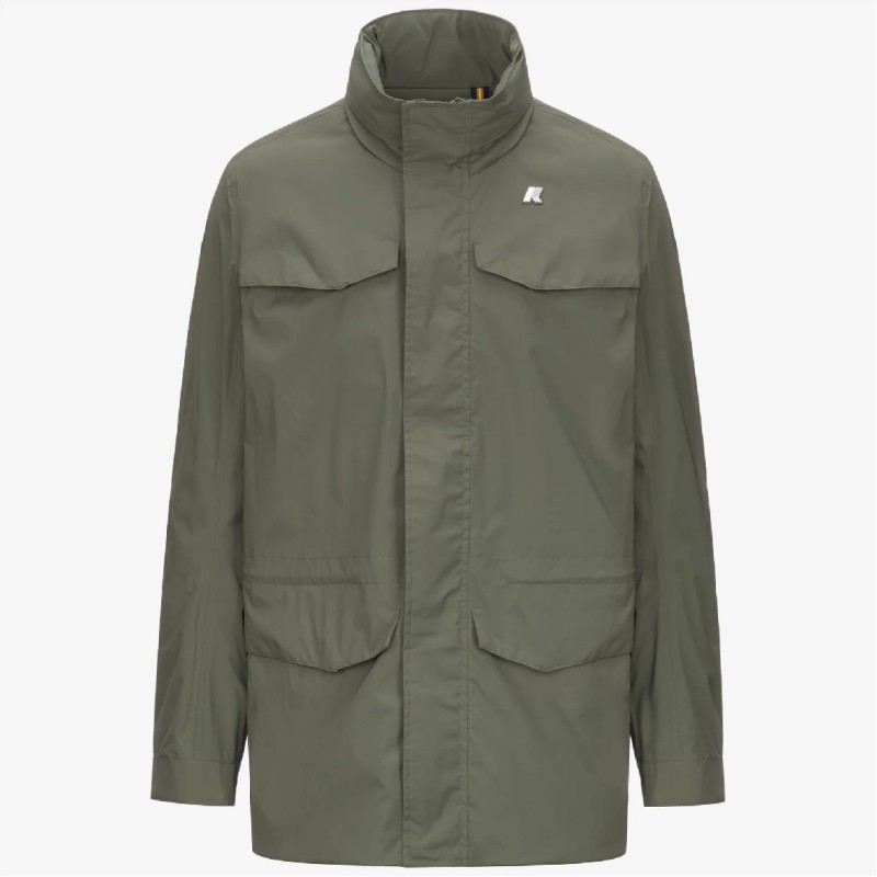 KWAY MANUEL STRETCH NYLON JERSEY GREEN LICHEN ART.K8135HW V15