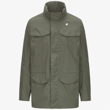 KWAY MANUEL STRETCH NYLON JERSEY GREEN LICHEN ART.K8135HW V15