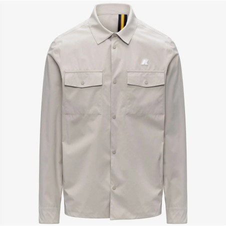 KWAY OVERSHIRT UMBERT STRETCH 2LAYERS ART.K5138MW 634 BEIGE